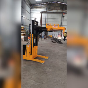 Electric Reach Stacker with Capacity 1Ton